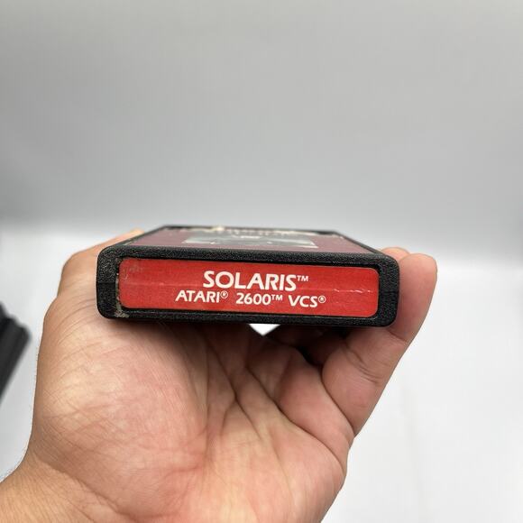 Solaris (Atari 2600, 1986) *cartridge Only*tested* - Picture 4 of 4
